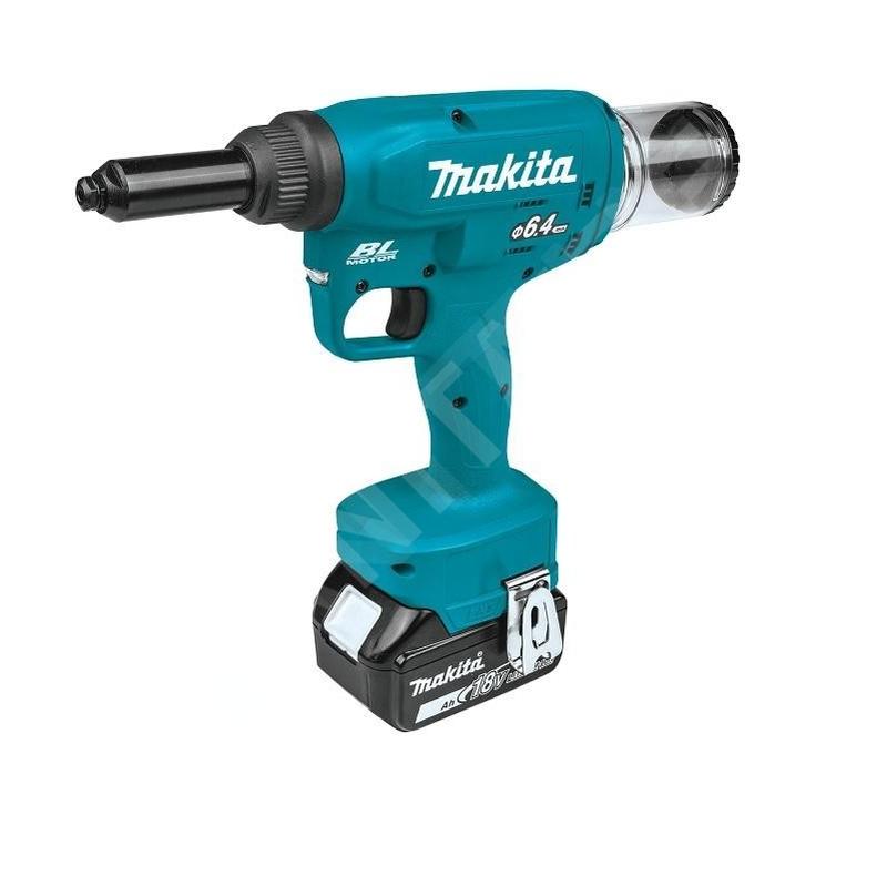 Makita Outillage - Pistolet à rivets sans fil 18V, 2 batteries LXT 3.0 Ah, chargeur DRV250RFJ Makita Outillage - Pistolet à rivets sans fil 18V, 2 batteries LXT 3.0 Ah, chargeur DRV250RFJ