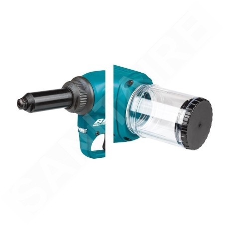 Makita Outillage - Pistolet à rivets sans fil 18V, 2 batteries LXT 3.0 Ah, chargeur DRV250RFJ