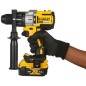 DeWALT Outillage - Perceuse-visseuse à percussion sans fil 18V, 2 batteries 5,0 Ah Li-lon, chargeur DCD996P2