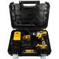 DeWALT Outillage - Perceuse-visseuse à percussion sans fil 18V, 2 batteries 5,0 Ah Li-lon, chargeur DCD996P2