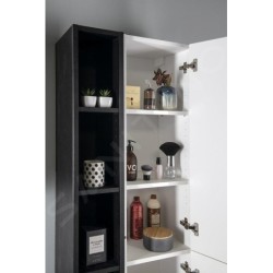 Sapho Espace - Armoire, 350x1720x320 mm, 2 portes, blanc brillant ESC230-3030