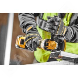 DeWALT Outillage - Meuleuse d'angle AKU 18V 125 mm, 1x batterie 6,0 Ah FLEXVOLT, chargeur DCG409T1