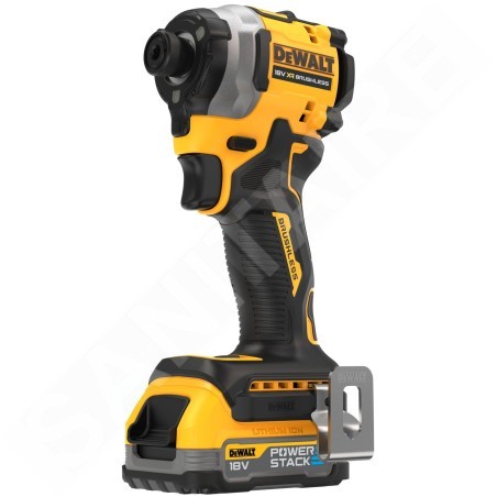 DeWALT Outillage - Visseuse à choc sans fil 18V avec batterie 1,7Ah POWERSTACK DCF850E1T
