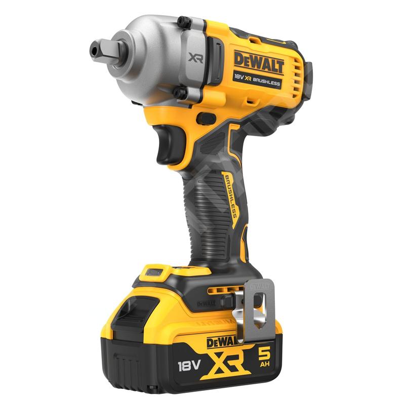 DeWALT Outillage - Boulonneuse à choc sans fil 18V avec 2 batteries XR 5 Ah, 813 Nm DCF892P2T