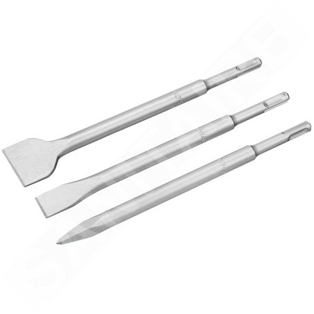DeWALT Accessoires - Jeu de burins SDS-Plus à 3 branches DT60330
