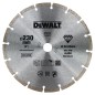 DeWALT Accessoires - Lame de scie diamantée segmentée 230 x 22,2 mm pour cloisons sèches DT3731