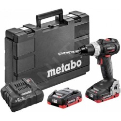 Metabo Outillage - Perceuse à percussion sans fil SB 18 LT BL SE, 2 batteries 18V 4 Ah LiHD 602368800
