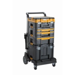 DeWALT Accessoires - Chariot pour coffrets TSTAK, pliable DWST1-71196