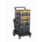 DeWALT Accessoires - Chariot pour coffrets TSTAK, pliable DWST1-71196