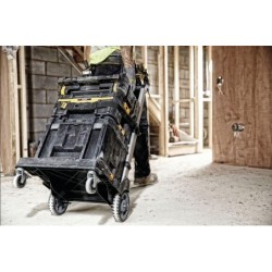 DeWALT Accessoires - Chariot pour coffrets TSTAK, pliable DWST1-71196