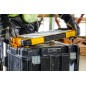 DeWALT Accessoires - Porte-documents durables avec pince et éclairage LED, TSTAK DWST82732-1