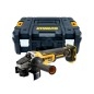 DeWALT Outillage - Meuleuse d’angle sans fil 125 mm 18V, sans batterie DCG405NT