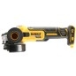 DeWALT Outillage - Meuleuse d’angle sans fil 125 mm 18V, sans batterie DCG405NT