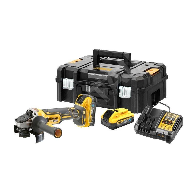 DeWALT Outillage - Meuleuse d'angle à batterie 18 V, 2 batteries 5,0 Ah DCG409H2T DeWALT Outillage - Meuleuse d'angle à batterie 18 V, 2 batteries 5,0 Ah DCG409H2T