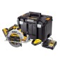 DeWALT Outillage - Scie circulaire sans fil 18 V, 2 batteries 5,0 Ah DCS573H2T