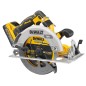 DeWALT Outillage - Scie circulaire sans fil 18 V, 2 batteries 5,0 Ah DCS573H2T