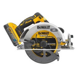 DeWALT Outillage - Scie circulaire sans fil 18 V, 2 batteries 5,0 Ah DCS573H2T