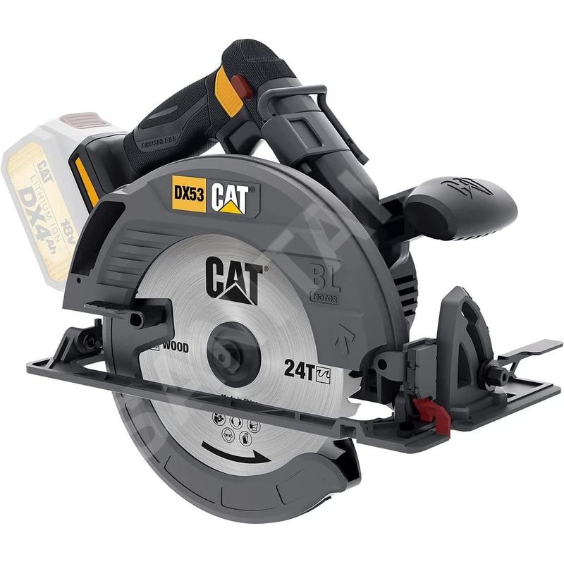 Caterpillar Outils - Scie circulaire sans fil 185 mm DX53B Caterpillar Outils - Scie circulaire sans fil 185 mm DX53B