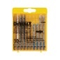 DeWALT Accessoires - Set de 10 lames de scie sauteuse pour le métal et le bois DT2294