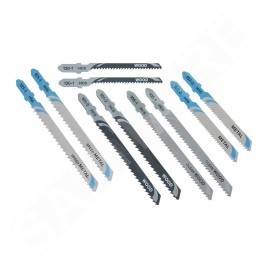 DeWALT Accessoires - Set de 10 lames de scie sauteuse pour le métal et le bois DT2294
