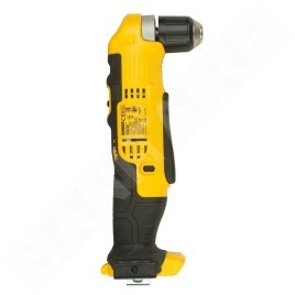 DeWALT Outillage - Perceuse d’angle sans fil 18V, sans batterie ni chargeur DCD740NT