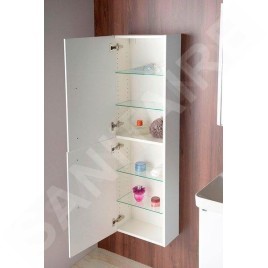 Sapho Theia - Armoire 400x1400x200 mm, 2 portes, blanc TH400-3030