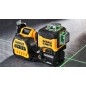 DeWALT Accessoires - Laser croix verte sans fil 12/18V, sans batterie ni chargeur DCE089NG18