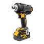 DeWALT Outillage - Clé à chocs sans fil 18V, 2 batteries 5,0 Ah XR, housse en caoutchouc, chargeur DCF891P2G