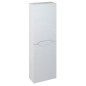 Sapho Wave - Armoire 400x1400x200 mm, 2 portes, blanc WA250-3030