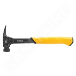 DeWALT Outillage - Marteau de charpentier 567 g, panne droite, tête plate DWHT51004-0