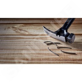 DeWALT Outillage - Marteau de charpentier 567 g, panne droite, tête plate DWHT51004-0