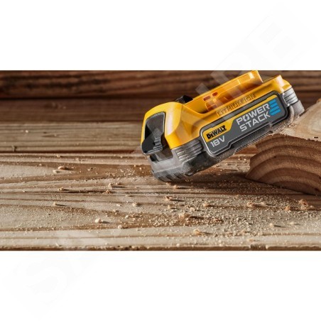 DeWALT Accessoires - Lot de 2 batteries de rechange 18V POWERSTACK, 1,7 Ah DCBP034E2