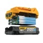 DeWALT Accessoires - Lot de 2 batteries de rechange 18V POWERSTACK, 1,7 Ah DCBP034E2