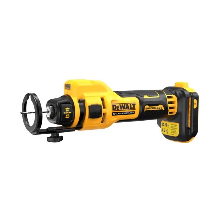 DeWALT Outillage - Fraiseuse pour plaques de plâtre sans fil 18V, sans batterie ni chargeur DCE555N
