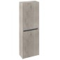 Sapho Nirona - Armoire 400x1380x200 mm, 2 portes gauche/droite, chêne Mocca NR450-1212