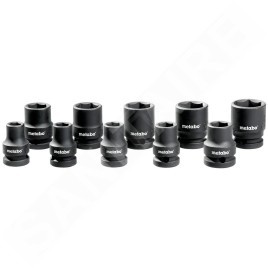 Metabo Accessoires - Jeu de clés à douille 1/2" 10 - 24 mm 628831000