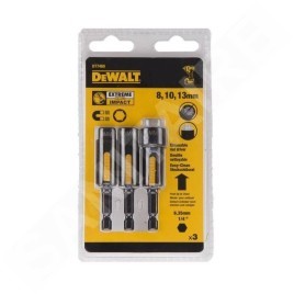 DeWALT Accessoires - Jeu de 3 douilles EXTREME IMPACT DT7460