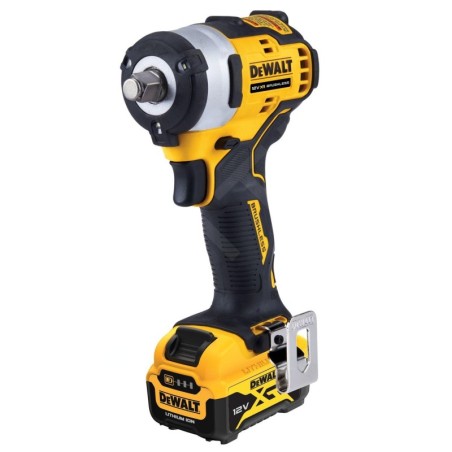 DeWALT Outillage - Clé à chocs sans fil 12V, 1 batteries 5.0 Ah XR, chargeur DCF901P1