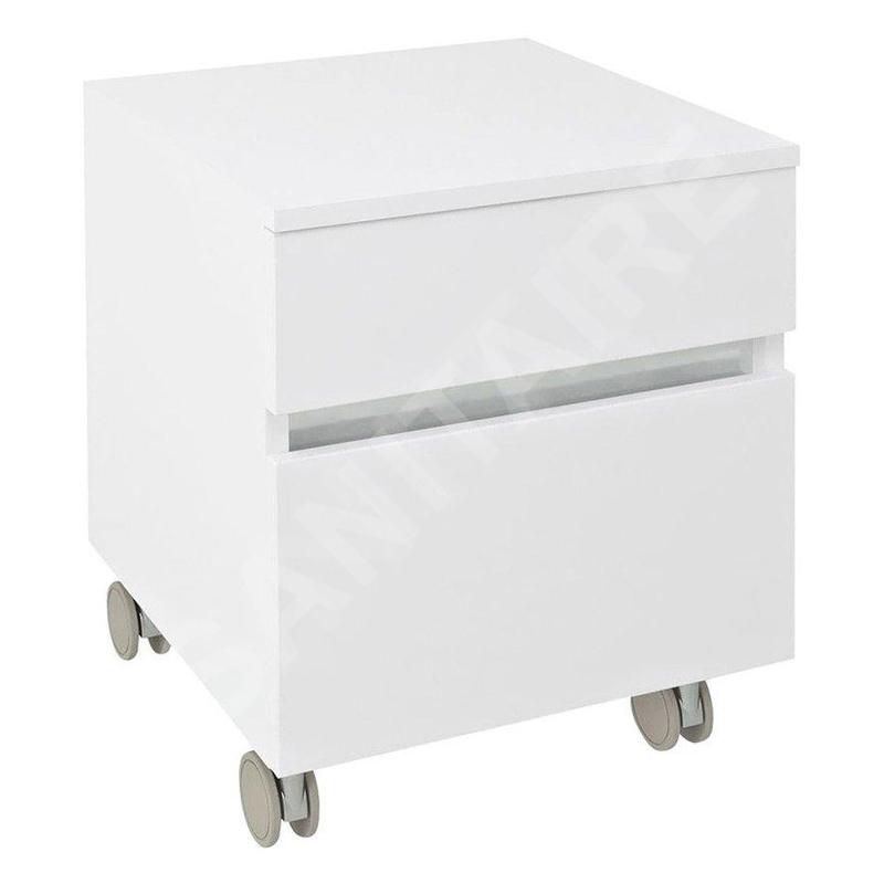 Sapho Avice - Armoire 450x570x485 mm, 2 tiroirs, blanc AV063-3030