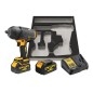 DeWALT Outillage - Clé à chocs AKU 18V, 2x batterie 5,0 Ah XR, housse en caoutchouc, chargeur DCF900P2G DeWALT Outillage - Clé à chocs AKU 18V, 2x batterie 5,0 Ah XR, housse en caoutchouc, chargeur DCF900P2G