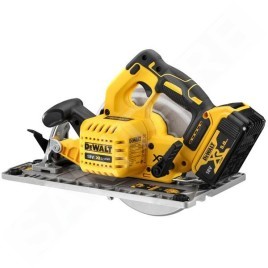 DeWALT Outillage - Scie circulaire AKU 18V, 2x batterie 5.0 Ah XR, chargeur DCS572P2