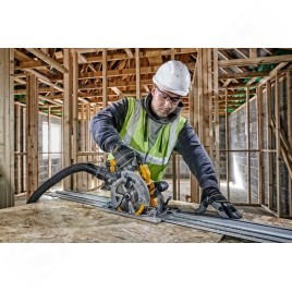 DeWALT Outillage - Scie circulaire AKU 18V, 2x batterie 5.0 Ah XR, chargeur DCS572P2