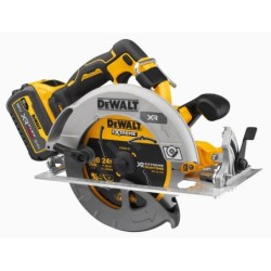 DeWALT Outillage - Scie circulaire AKU 18V, 2x 6.0 Ah FLEXVOLT, chargeur DCS573T1