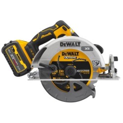 DeWALT Outillage - Scie circulaire AKU 18V, 2x 6.0 Ah FLEXVOLT, chargeur DCS573T1