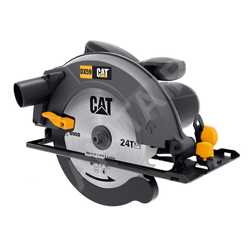 Caterpillar Outils - Scie circulaire 185 mm, 1400 W DX59 Caterpillar Outils - Scie circulaire 185 mm, 1400 W DX59
