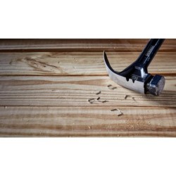 DeWALT Outillage - Marteau de charpentier 454 g, panne fendue, tête plate DWHT51002-0
