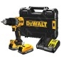 DeWALT Outillage - Perceuse-visseuse à percussion  18V 1,7Ah POWERSTACK DCD805E2T