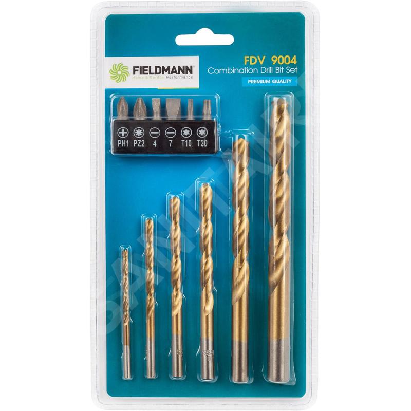 Fieldmann Accessoires - FDV 9004 Set de 12 forets et embouts 50001132