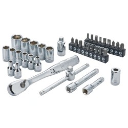 DeWALT Outillage - Coffret douilles 1/4" (37 pièces) DWMT19238-1