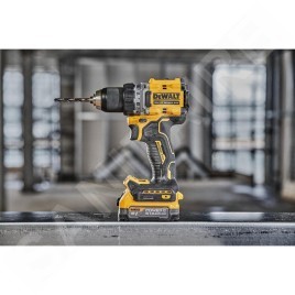 DeWALT Outillage - Perceuse-visseuse 18V, 2 batteries 1,7Ah POWERSTACK DCD800E2T